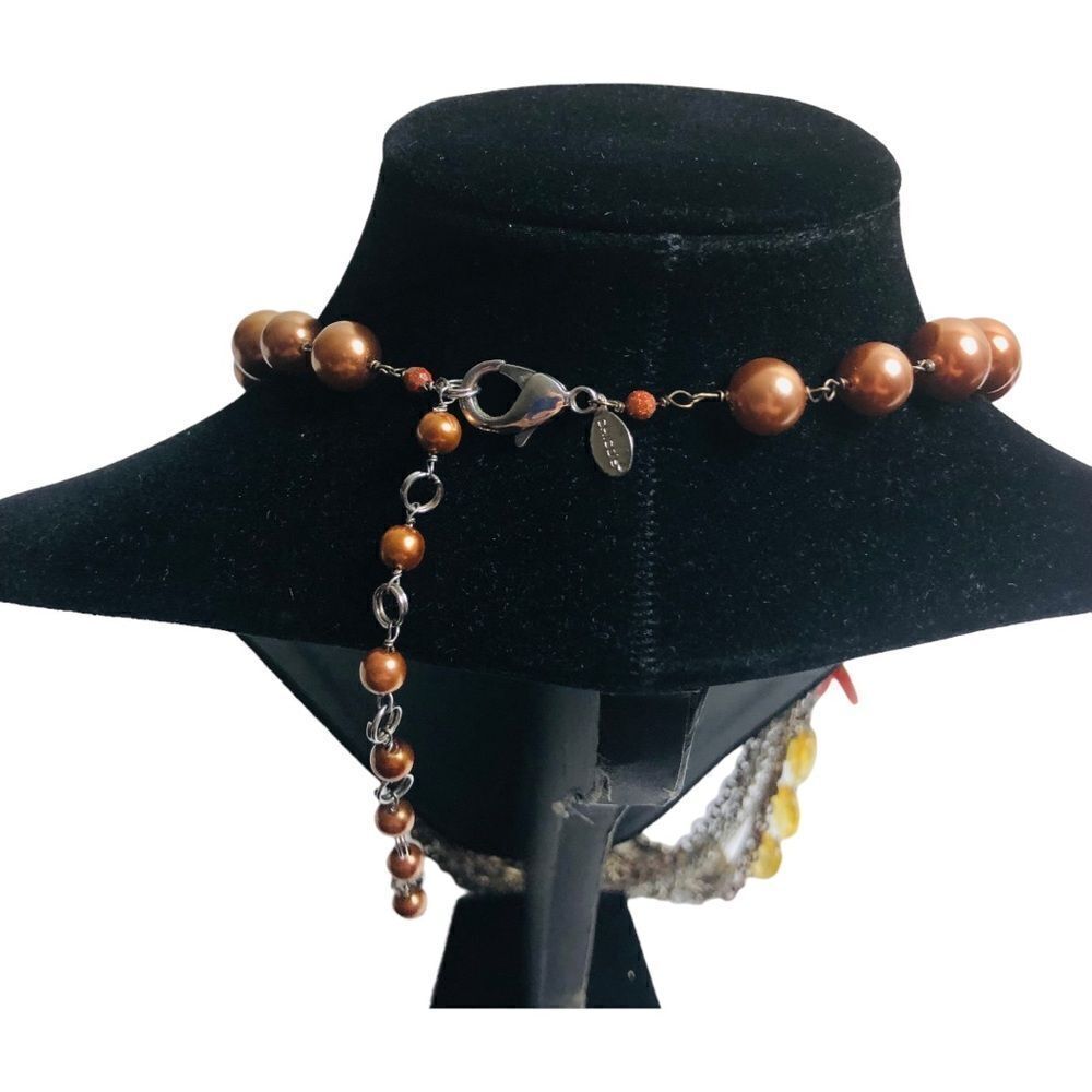 Chico's Multilayer Statement Necklace - Picture 10 of 13